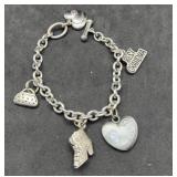 Charm Bracelet Chain Marked 925