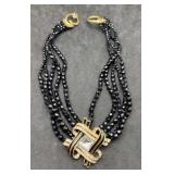 Vintage Oscar Delarenta Rhinestone Necklace