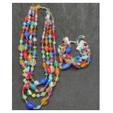 Vintage Premier Designs Necklace & Bracelet Set