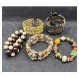 5 Beaded Bracelets