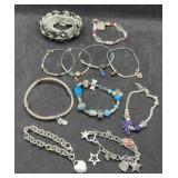 10 Charm Bracelets