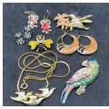 Birds, Owls & Bee Jewelry