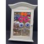 Shabby Chic Box & 10 Pairs of Vintage 80's