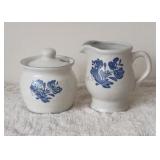 Pfaltzgraff Yorktown Cream and Sugar