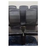 Tall Back Vinyl Chairs 38x19