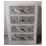 Painted 4 Drawer Dresser