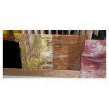 Red, Yellow, Orange Glass Pieces