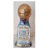 1974 Bob Hope Desert Classic Decanter Bottle -