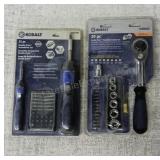 Kobalt Double Drive Screwdriver Set and Ratchet
