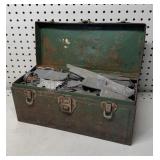 Tool Box of Scrap Lead Aprox  20 + Pounds