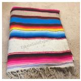 Vintage Mexican BoHo Blanket
