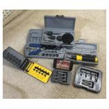 Assorted Socket Sets Hole Saw Set & More