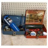 Tool Boxes W/ Torch And Plumbing Supplies