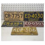 Michigan License Plates