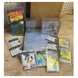Lot Of Card Sleeves, Puck Holder & More