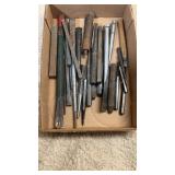 Box Lot of chisels & Punches