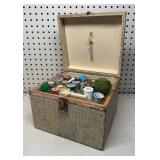 Sewing Box As Found
