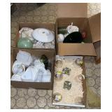 Unsearched Boxes of glassware
