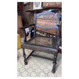 Cane Bottom Arm Chair