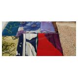 8 Ladies Silk/Assorted Scarves Inc Anne Klein