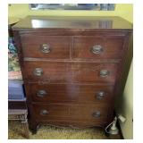 Solid Wood Dresser 17x32x43 inches tall