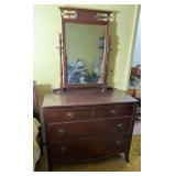 Solid Wood Dresser 19x42x35 inches tall