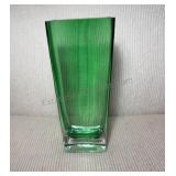 Mikasa Green Vase 11.75 inches tall