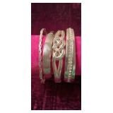 4 Costume Jewelry Bracelets Inc Michael Kors