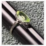 10k White Gold Ring Size 7