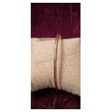 14kt Gold Slim Bangle Bracelet