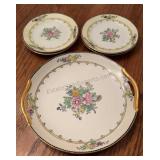 Noritake China Dessert Plates & Platter
