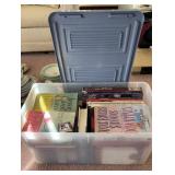 Tote of Assorted Books