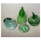 Group of Glass Paper Weights