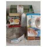 Assorted Tray Organizers, soaps and more