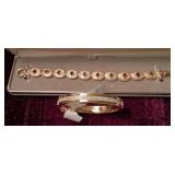 Michael Kors & Vintage Costume Jewelry Bracelet