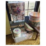 Lot of Hat & Gift Boxes