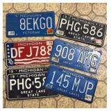 Lot of License Plates
