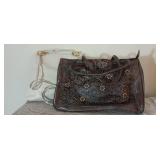 Berge and Bally Leather Purses (2)