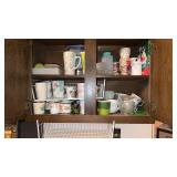 Kitchen Cabinet Contents-Mugs & More