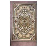 Chain Stitched Wool Rug