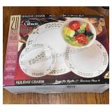 Gibson Holiday Charm Dish Set
