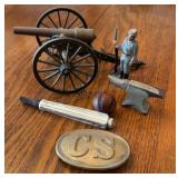 Desk Cannon Repro Buckle & More