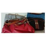 Ralph Lauren, Fossil/Leather/Assorted Purses (4)