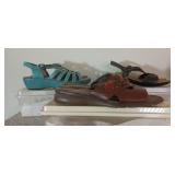 3 Pair Ladies Sandals - Size 9/40