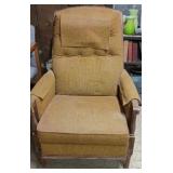 Vintage Upholstered Recliner Chair 39x27