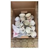 Box of Coffee Mugs