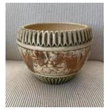 Larger Roseville Pottery Donatello Planter / Bowl