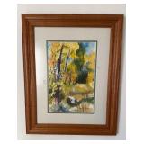 Watercolor W. Casaity 17x21