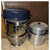 Lot of Stock Pots