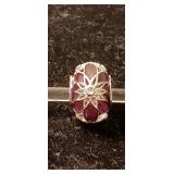 Sterling Silver Barrel Slide Pendant/Bead